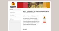 Desktop Screenshot of erziehungsberatung-hamburg.de